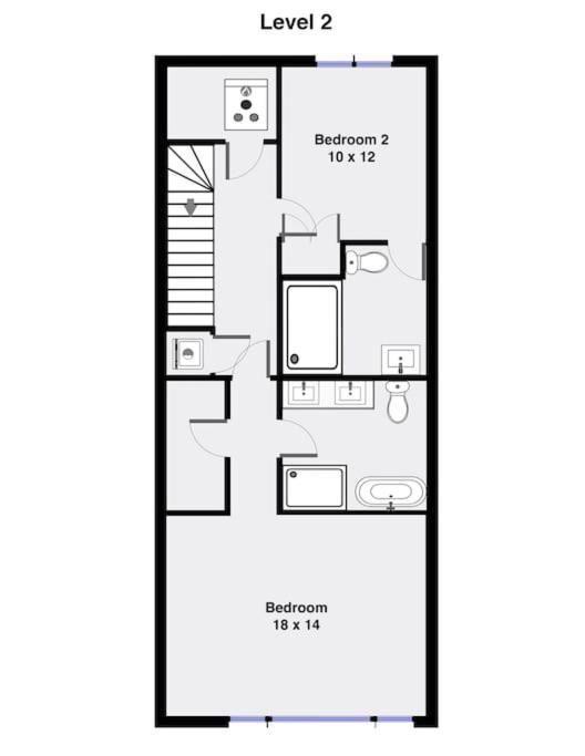 Stunning Duplex Condo #1 - Downtown River North Chicago Bagian luar foto